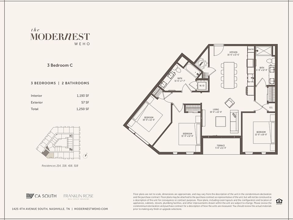 Modernest WeHo 3 Bedroom C