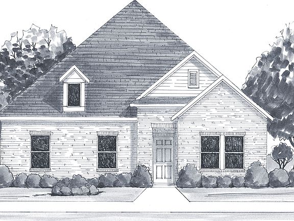 The Montgomery - Traditional 1 - Side Entry Garage