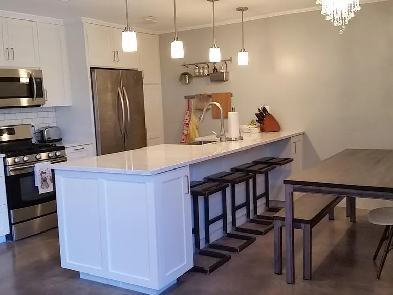 Updated, modern kitchen