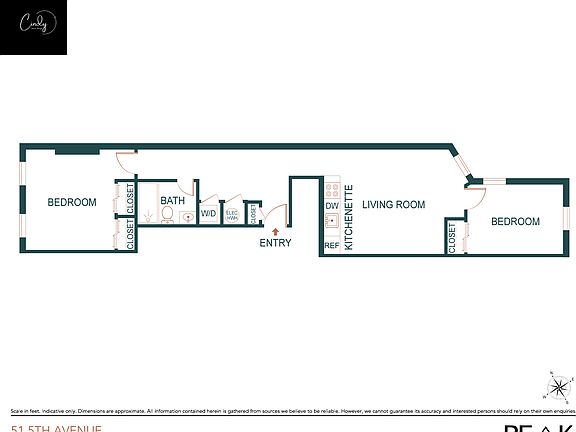 2nd image of 51 5th Ave APT 2L
