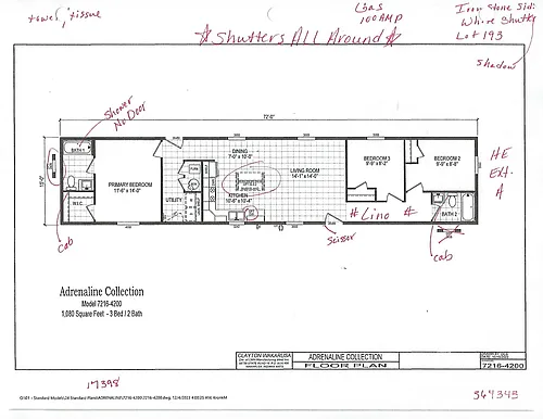 Floor plan 257