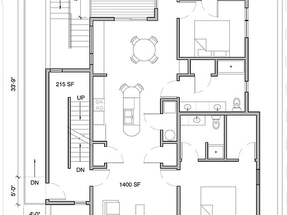 Proposed floor plan