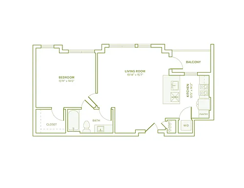 Floor plan A08