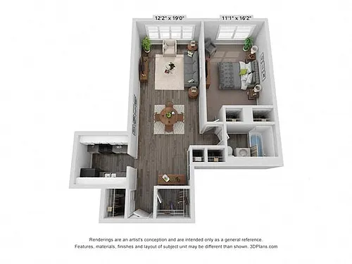 Floor plan The Henry