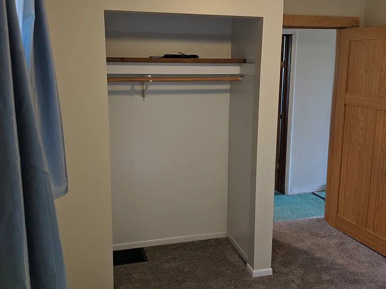 second floor bedroom 3 with closet
room size is 11ft x 9ft