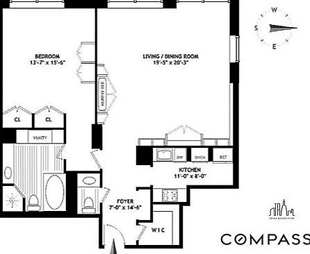 2nd image of 15 W 53rd St #34E