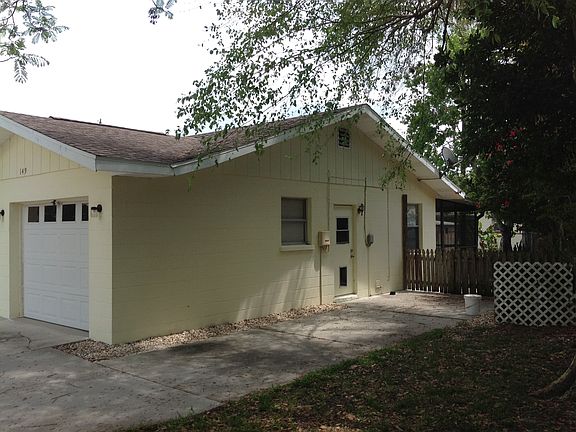West side of house