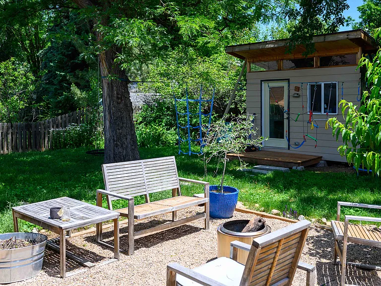 Outside - Patio and Studio
