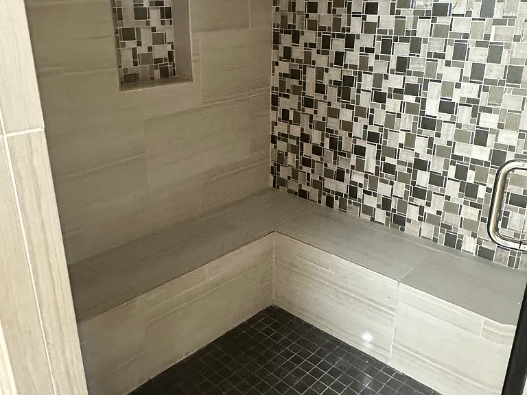 Primary bath - walk-in shower