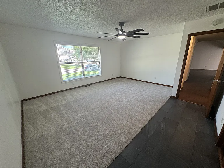 Master bedroom view facing East