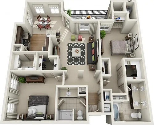 Floor plan B2