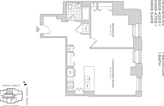70 Pine St #3503 — Photo 2