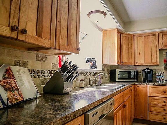  Beautiful cabinetry with lots of storage.