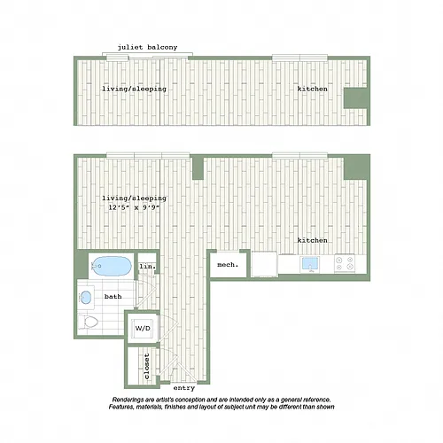 Floor plan S12