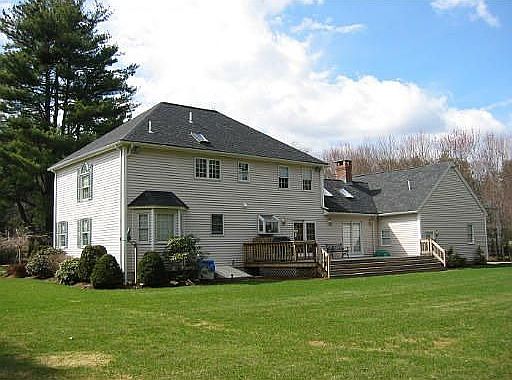 Back of house and yard