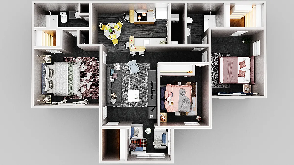 Floor plan The Davenport