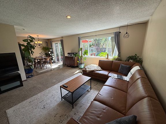 Living room open to Kitchen and Eating area