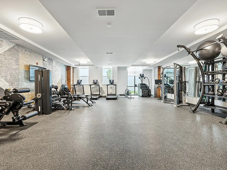 Spacious & Modern Fitness Center