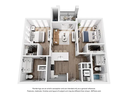 Floor plan B1