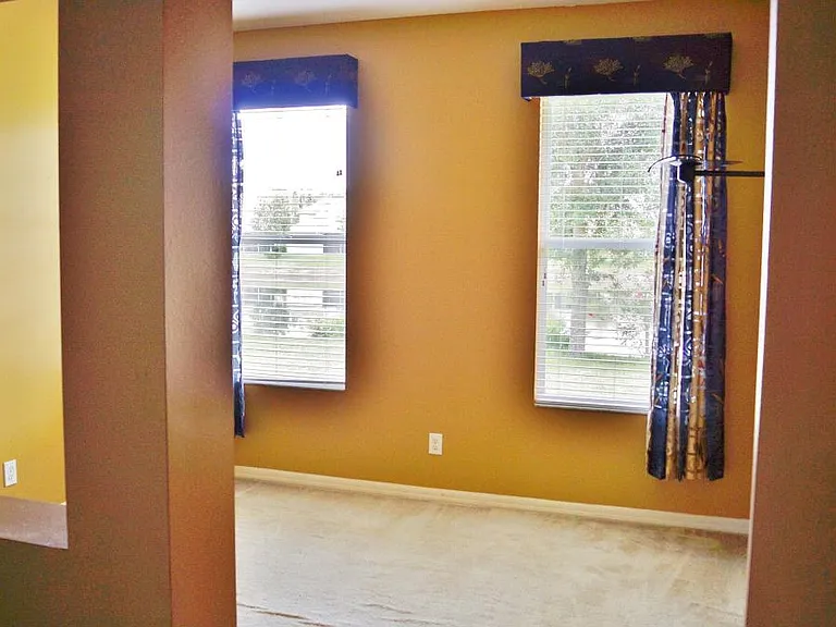 Den with Pond View (Previous paint)