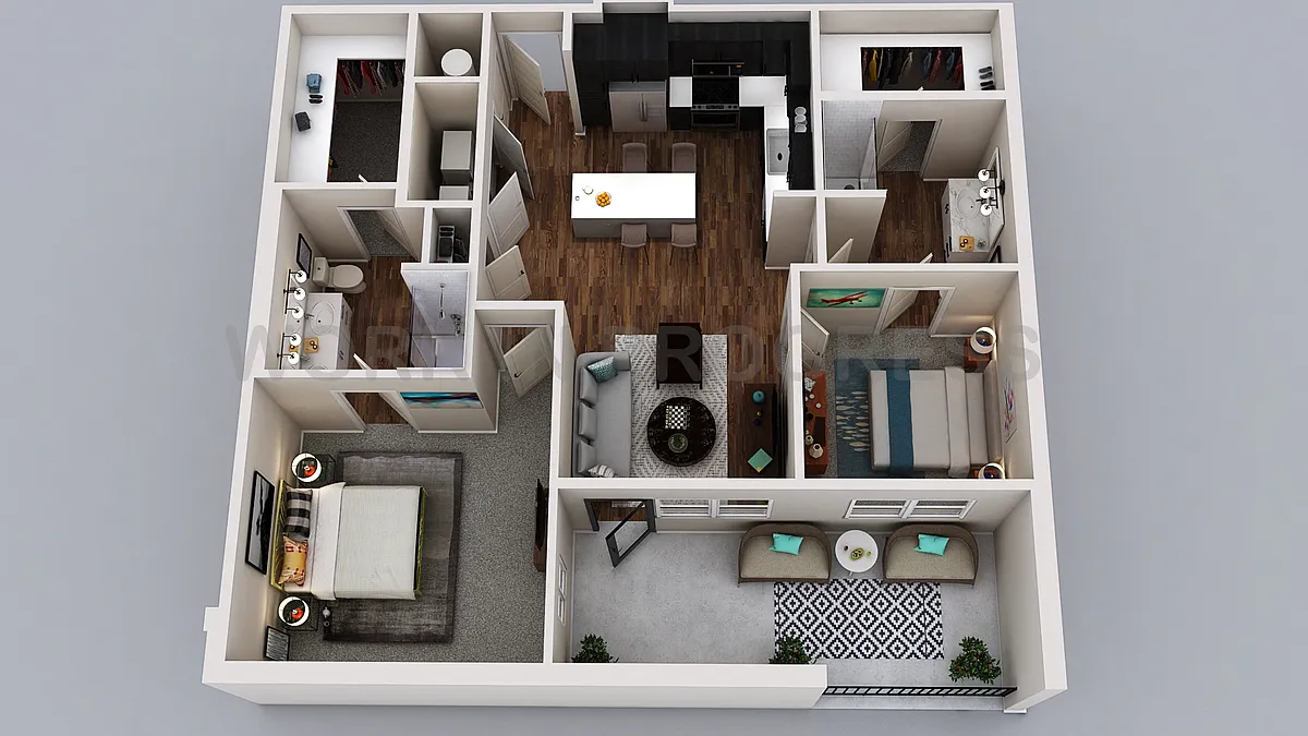 Floor plan B4F