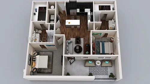 Floor plan B4F