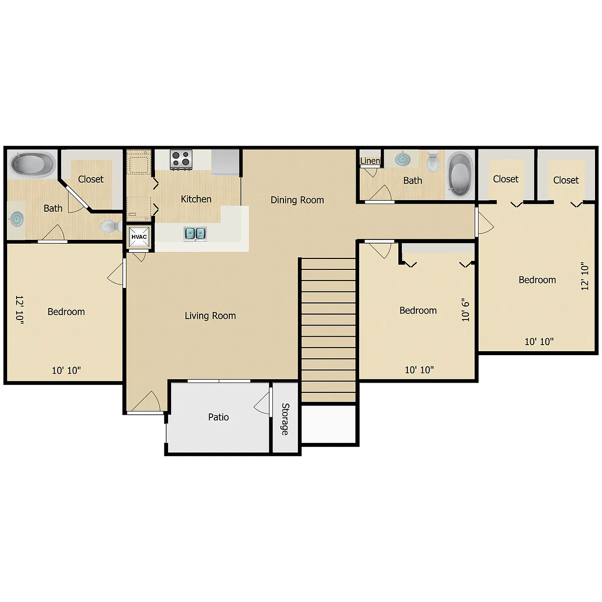 Floor plan Sandhill Crane