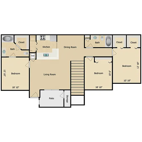 Floor plan Sandhill Crane