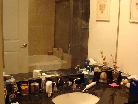 Master bathroom w/ Granite counter top