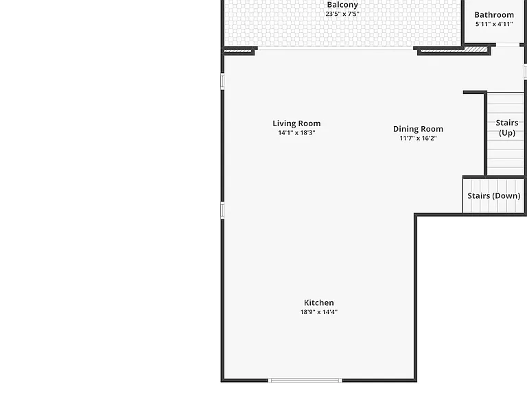 Floor Plan Level Two