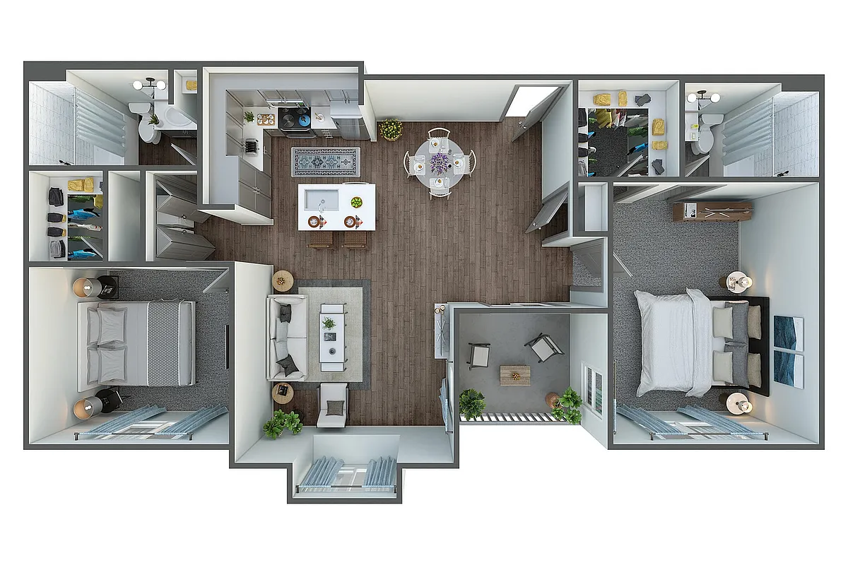 Floor plan B3RR