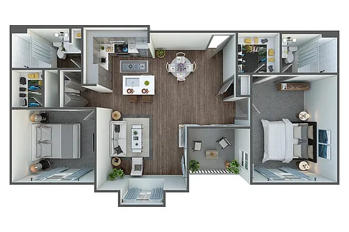 Floor plan B3RR