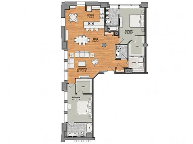 Floor plan J Penthouse
