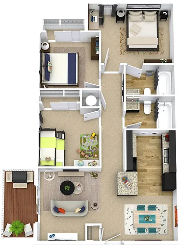 Floor plan Red River