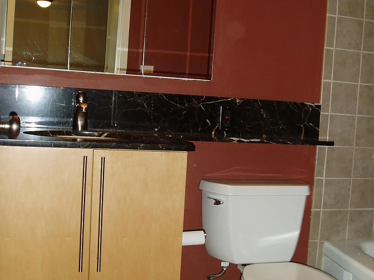 Bathroom Now White Walls
