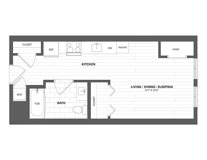 Floor plan XS1