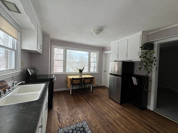 Eat-in kitchen with tons of natural lighting.