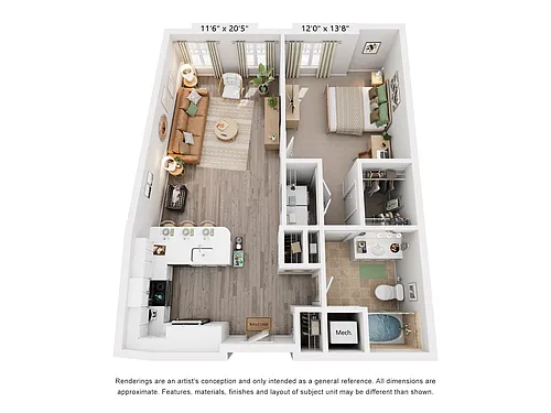 Floor plan Meadowbrook