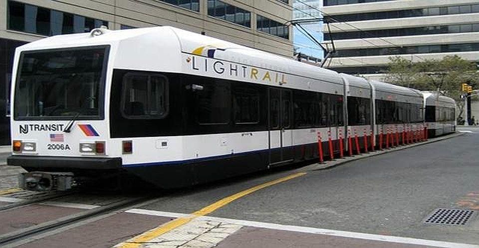 walk to light rail station
