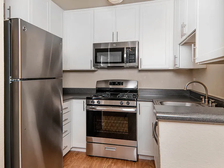Kitchen with Stainless Steel Appliances