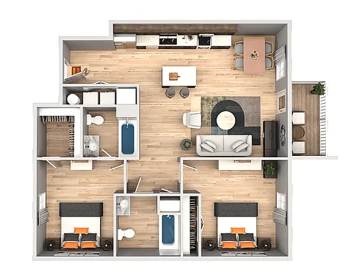 Floor plan Carolina