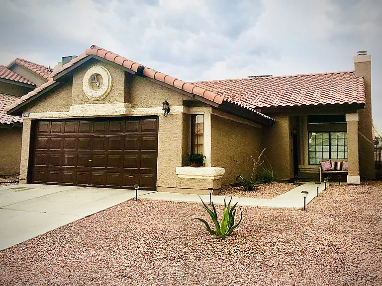 Fully landscaped Front and Rear of the house