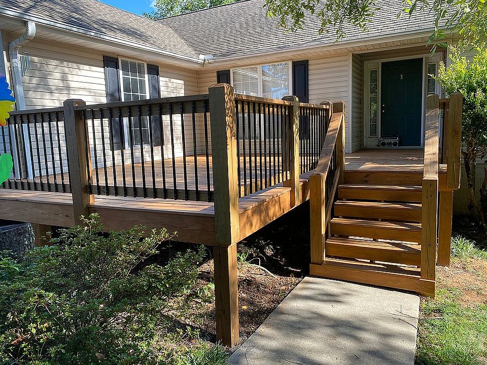 One of the two access ways 