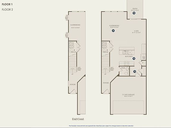 Ashton Floor Plan, Quick Move-In Home, Floor 1