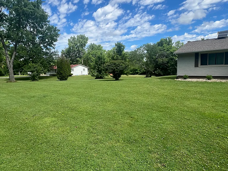 West side yard