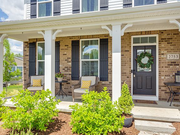 Welcoming front porch
