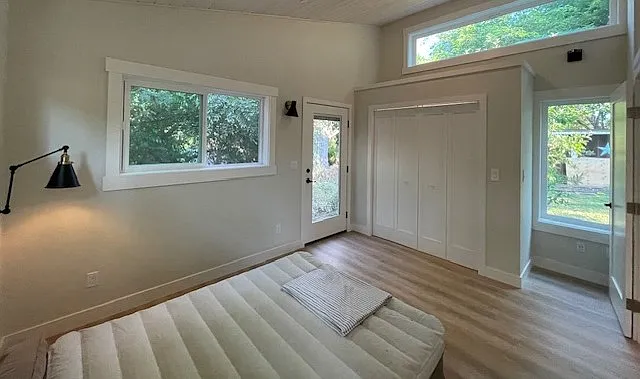 Bedroom (from bathroom door)