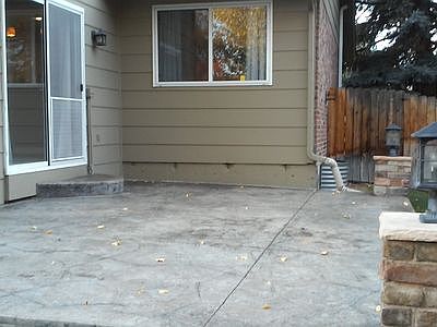Patio off Family room