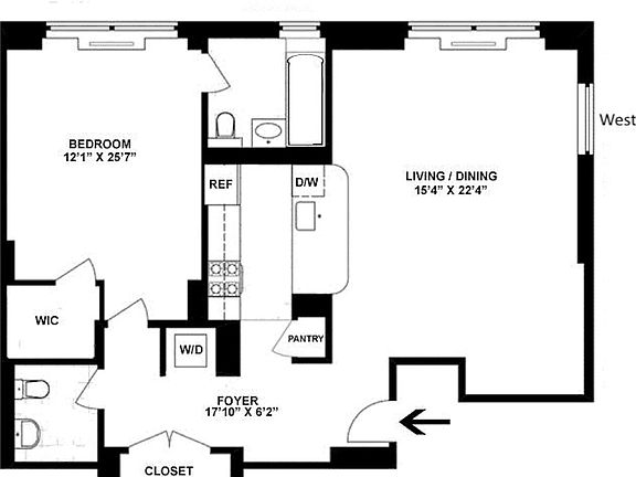 2nd image of 143 E 34th St APT 14S