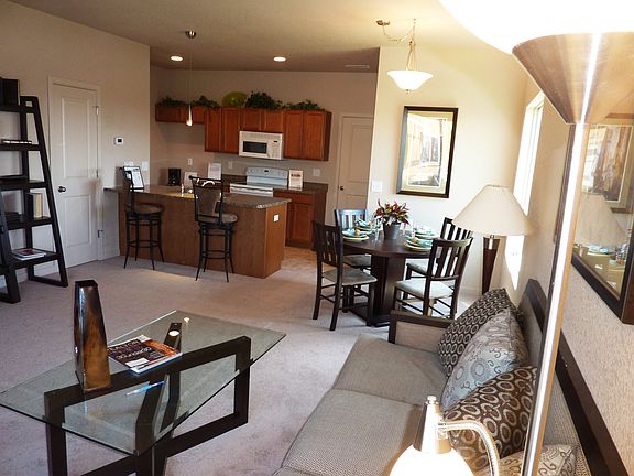 Family Room and Kitchen